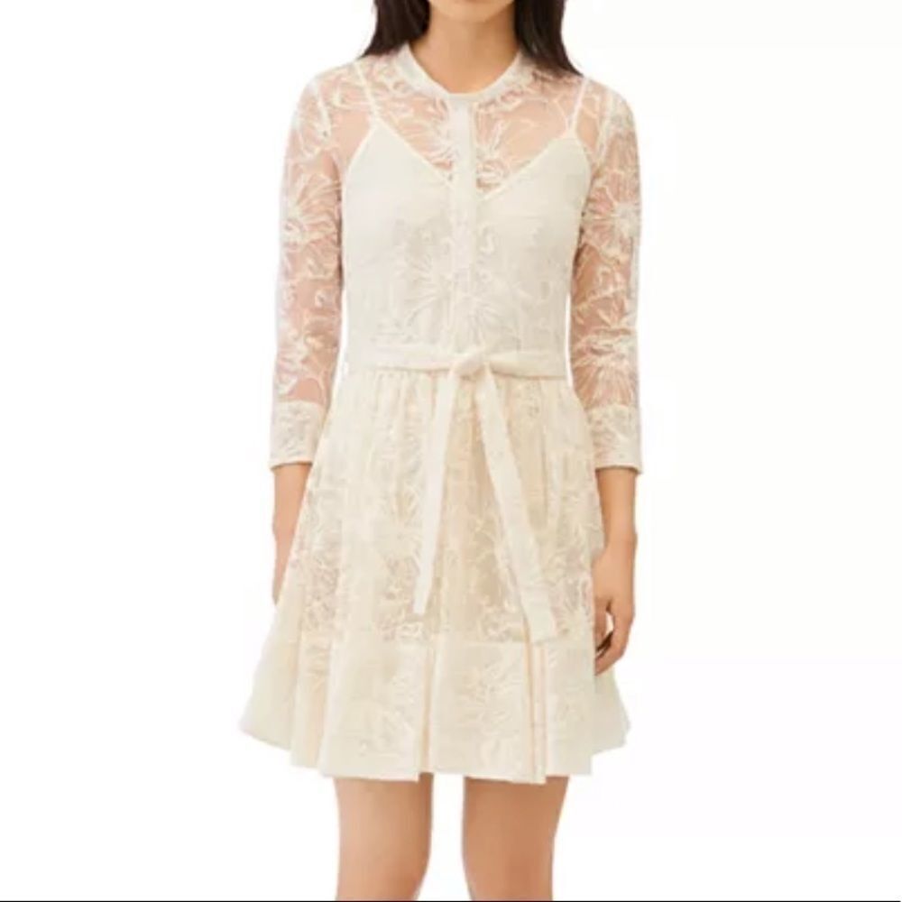 Maje Embroidered Dress